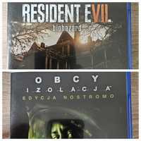 Resident Evill 7 biohazard PS4 + Obcy Izolacja Alien Isolation PS4