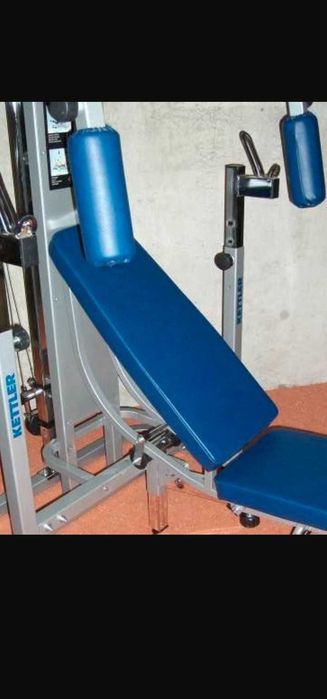Pokazowy atlas Kettler Delta XL + 120kg, gryfy, modlitewnik, montaż