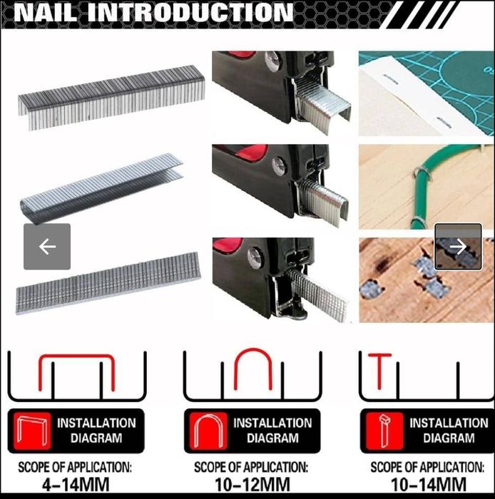 Степлер Wiseup зі скобами