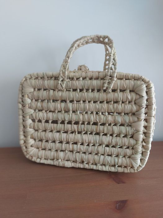 Cesto de arrumação com tampa / Mala