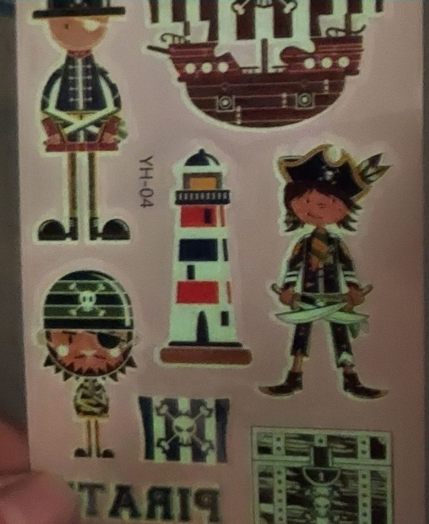 Пірати тату для хлопчиків