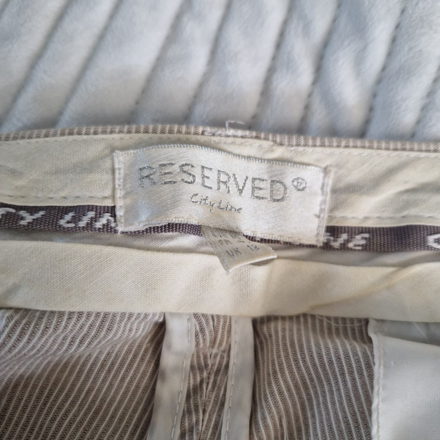 Letnie szerokie spodnie Reserved City Line M 38