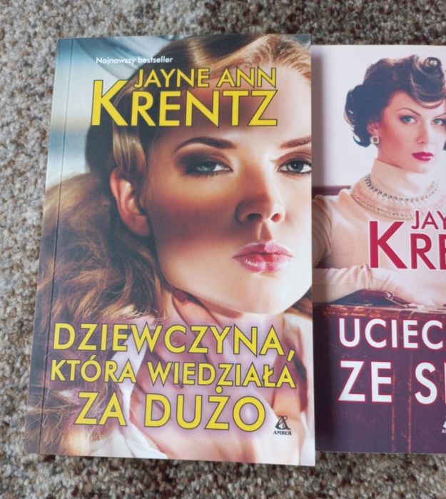 Ucieczka ze snu Dziewczyna która wiedziała za dużo Jayne Ann Krentz
