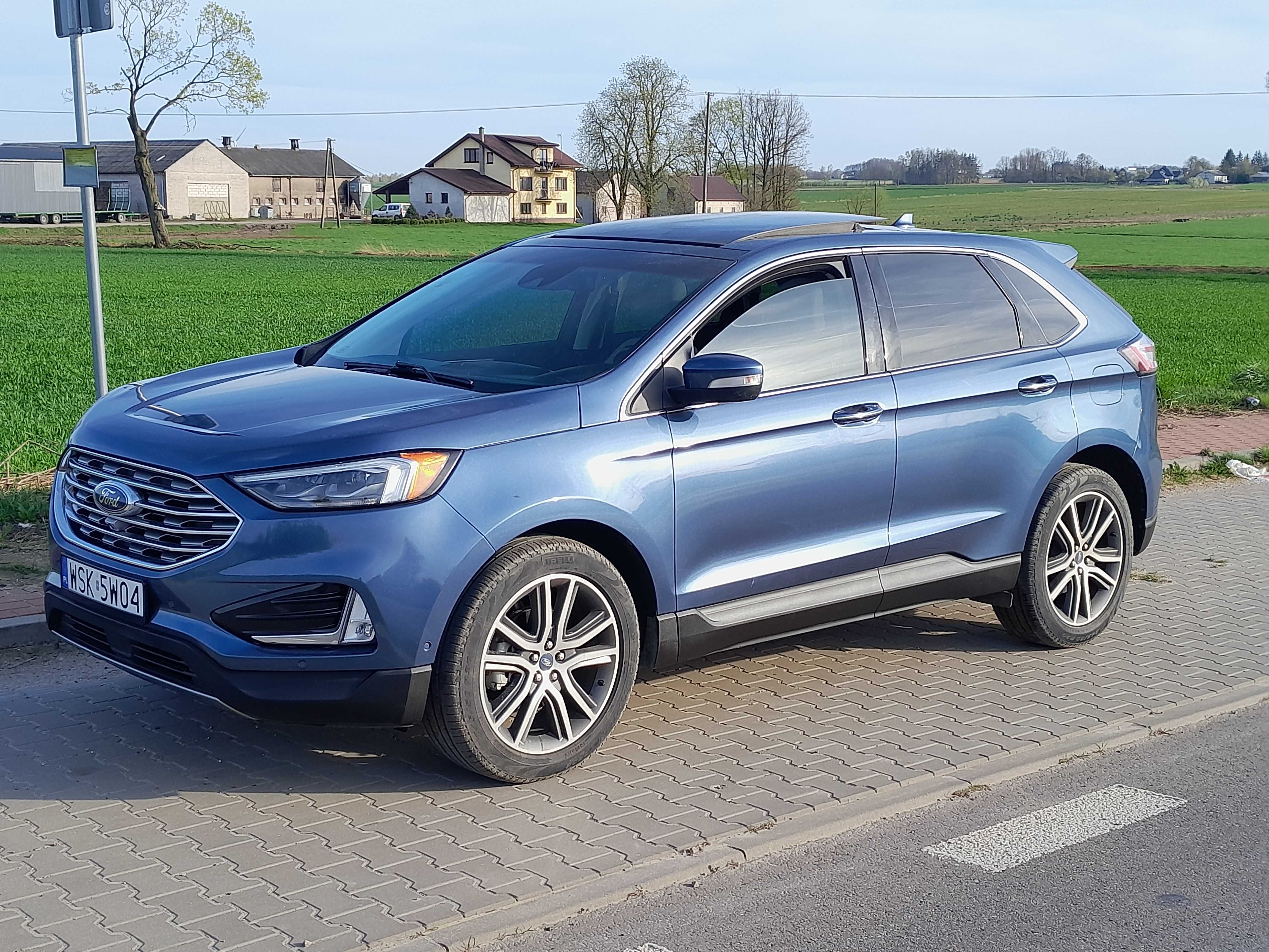 Ford Edge Lift Panorama jasne wnętrze niski przebieg