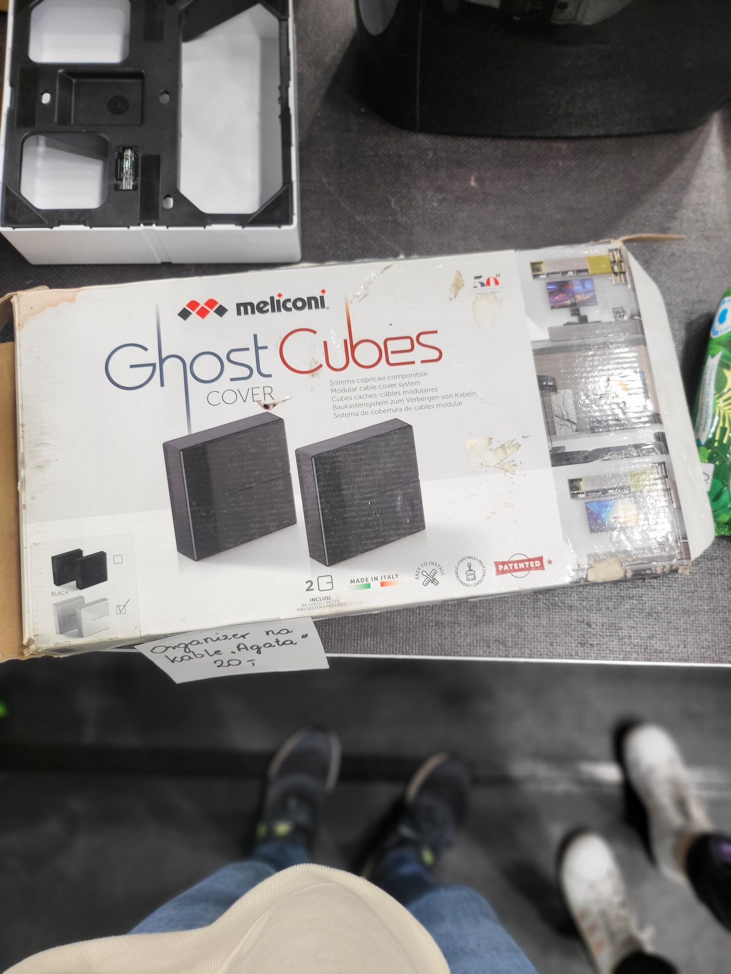 Organizer na kable Ghost Cubes Agata