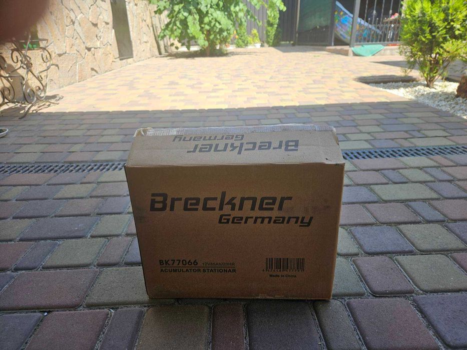Гелевые аккумуляторы breckner 85аh 12v