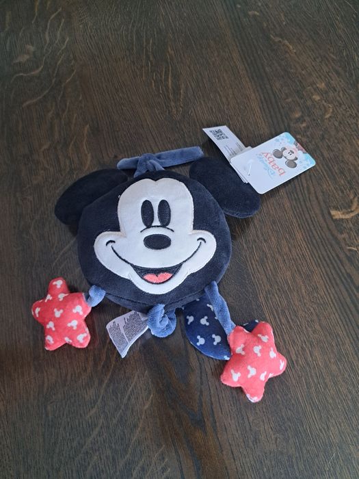 Maskotka Pozytywka DISNEY usypiacz Myszka Miki France Paris łóżeczko (