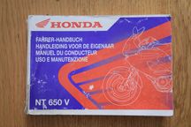 Instrukcja Katalog HONDA NT650V