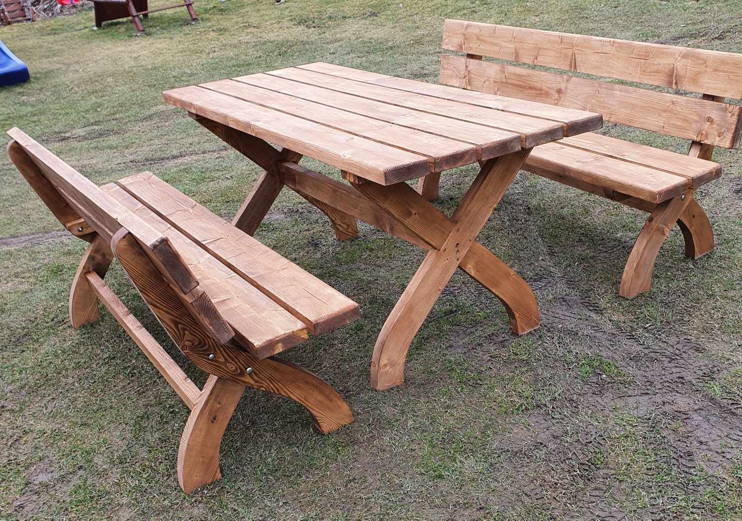 Meble ogrodowe ławki stoły solidne !