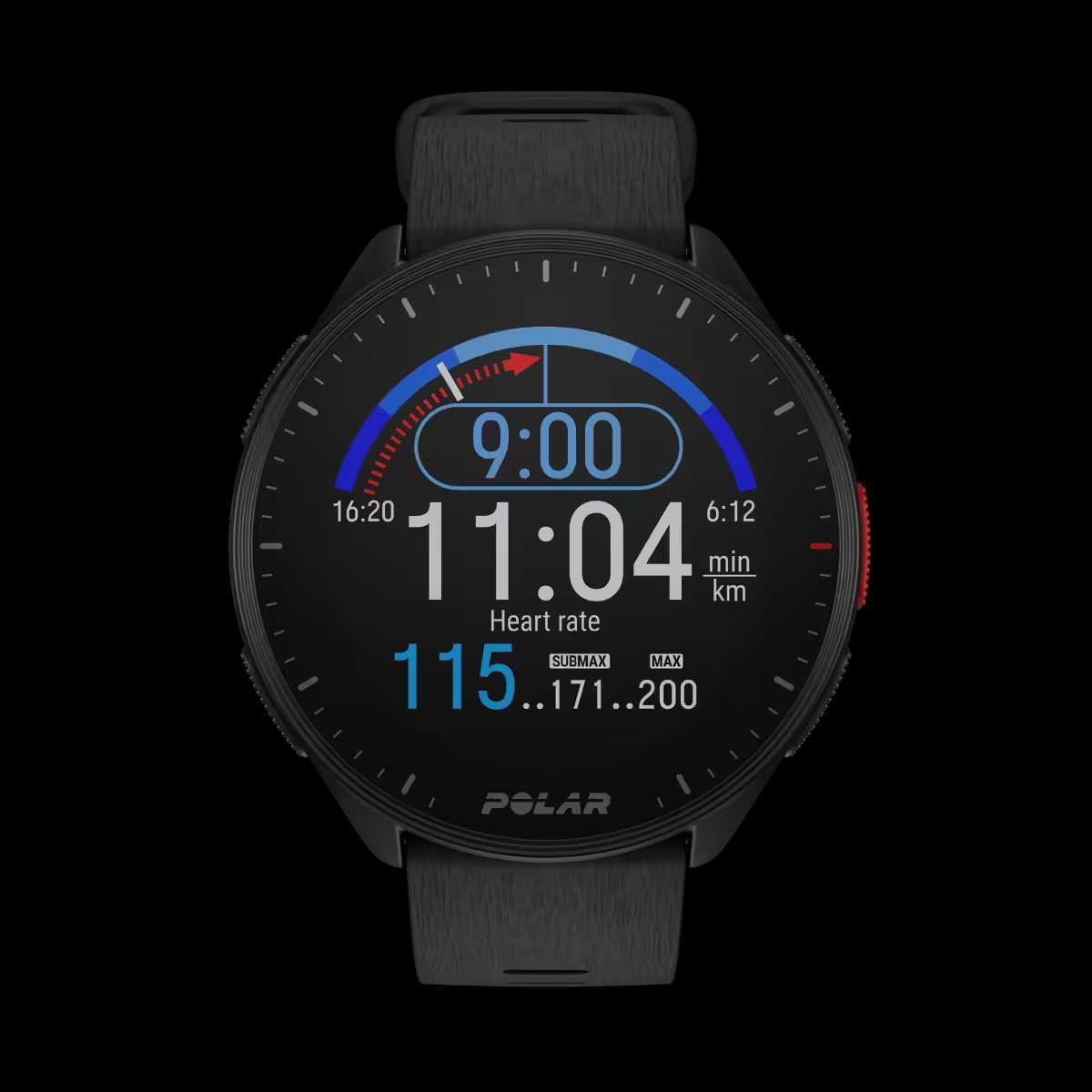 Smartwatch Polar Pacer GPS