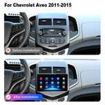 Магнітола 2/32 з CarPlay швидкий процесор Шевроле Авео т300 AVEO T300