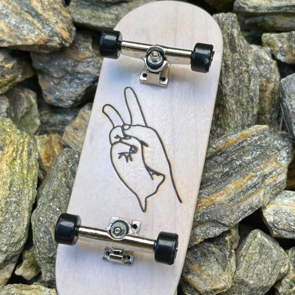 NOWY! Fingerboard Drewniany MINI Deskorolka PRO