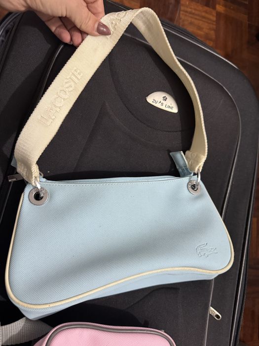 Bolsa lacoste azul