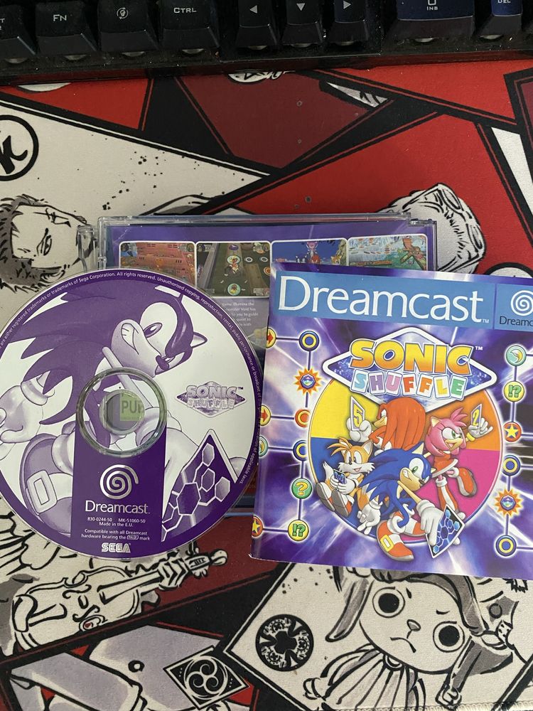 Sonic Shuffle PAL Sega Dreamcast