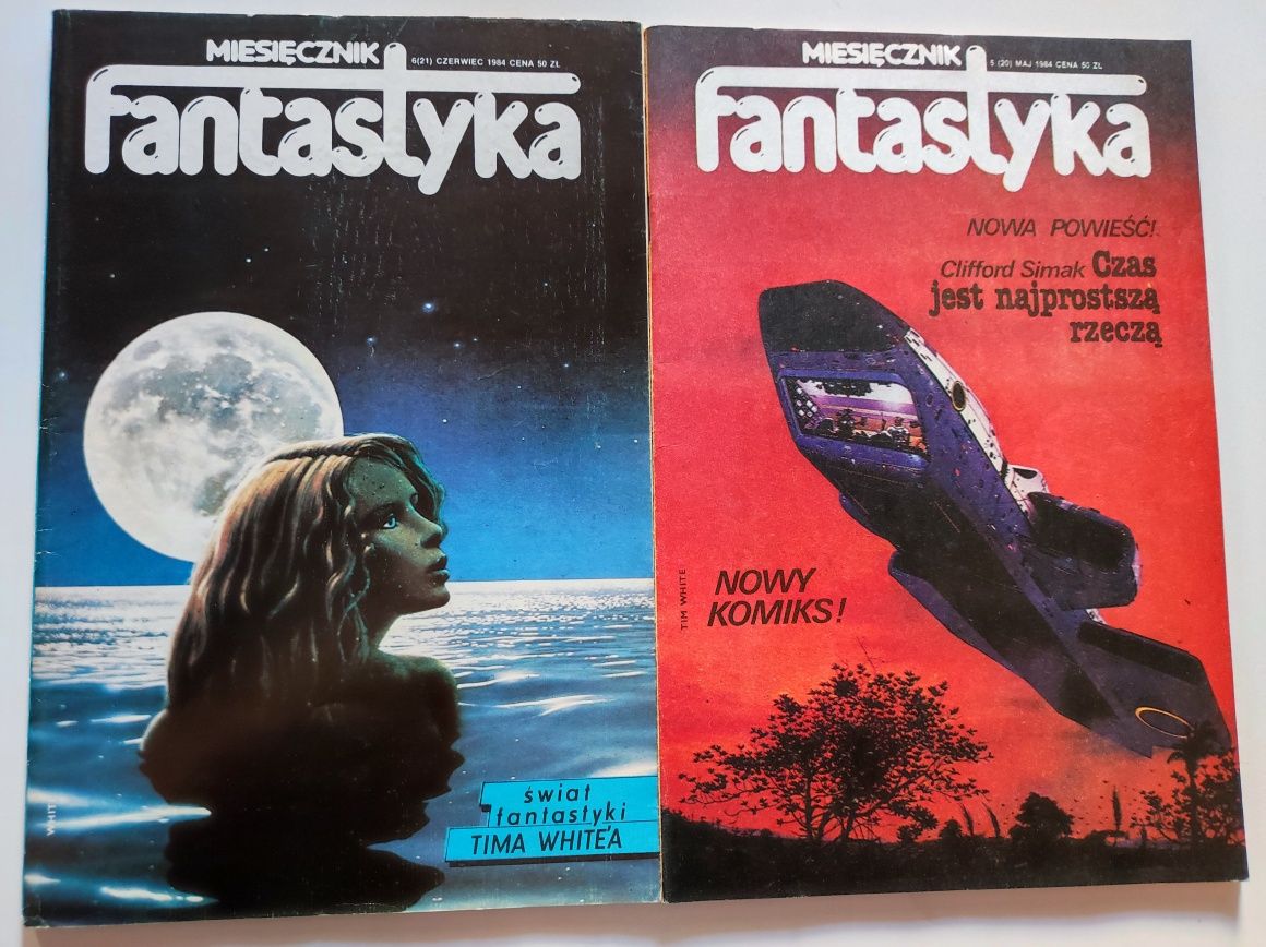 Miesięcznik Fantastyka rok 1984