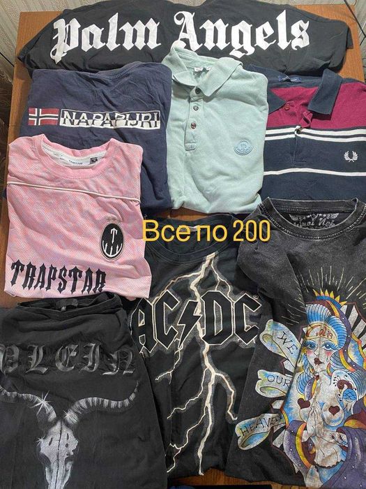распродажа вещей(ed hardy,trapstar,palm angels,moncler,AC DC)
