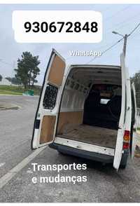 Carrinha p/ transportes tecto alto