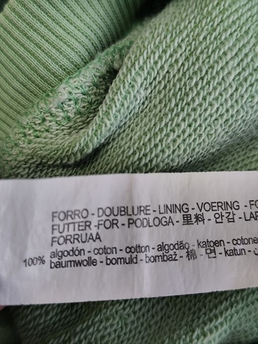 Bluza z kapturem dla chłopca oliwkowa Zara r. 86