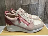 Buty damskie skórzane sneakersy Michael Kors Darby Wedge Trainer 37