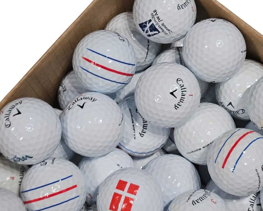 20szt Callaway Chrome Soft / Soft X mix piłki golfowe triple track