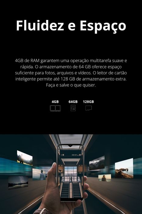 Smartphone INSYS IH9-L61 (igual a novo)