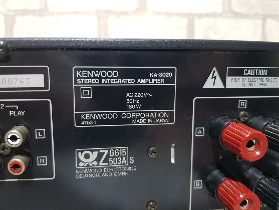 Стерео підсилювач/усилитель Kenwood KA-3020+1 2x60Вт б/у з Німеччини