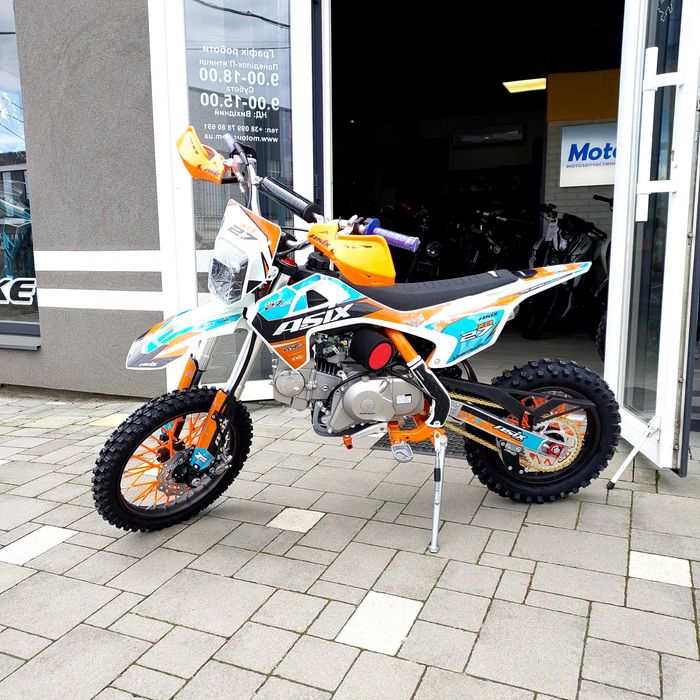 Пітбайк Asix XB-27 125cc 14/12, 9 к.с. модель 25р., гарантія, доставка