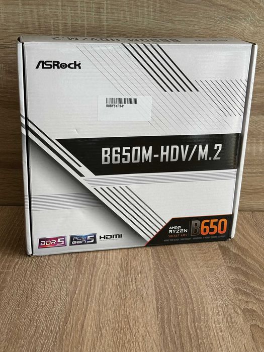 Płyta główna ASRock B650M-HDV/M.2, AM5, mATX, DDR5