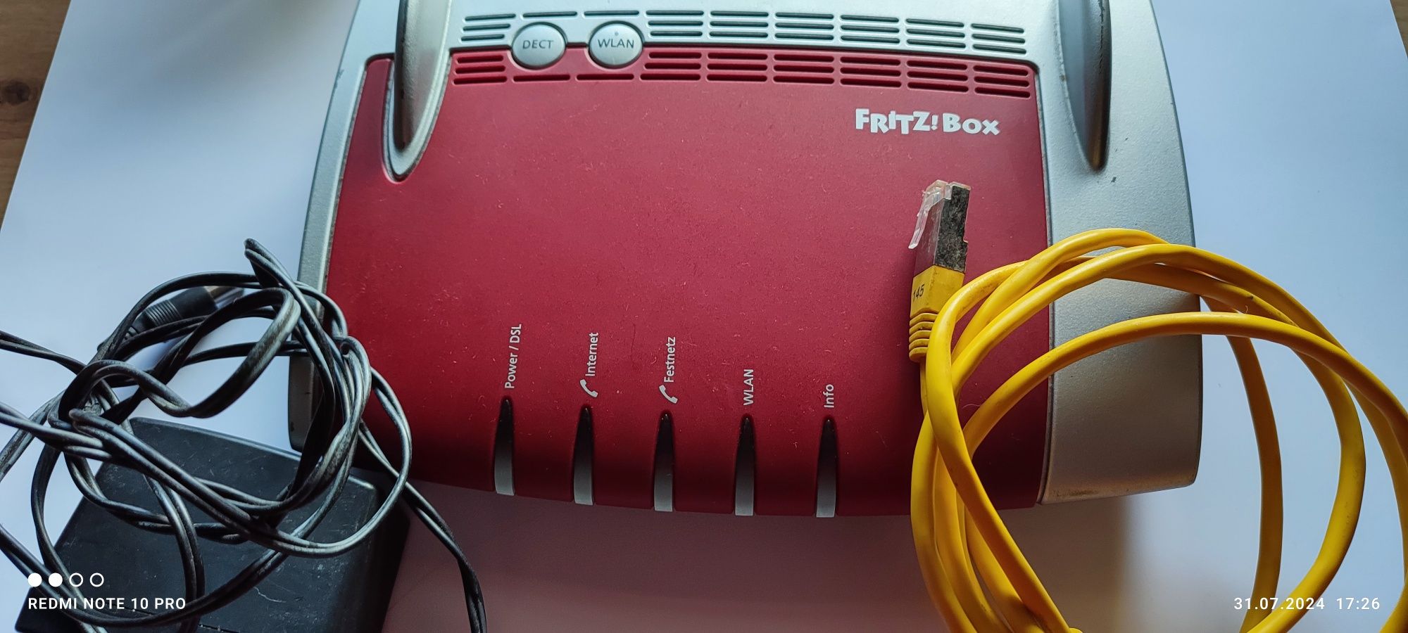 Router  Fritzbox 7390 na kartę sim (modem) +wzmacniacz wifi