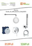 Zestaw Essence Grohe z deszczownicą 300 mm Cała Polska