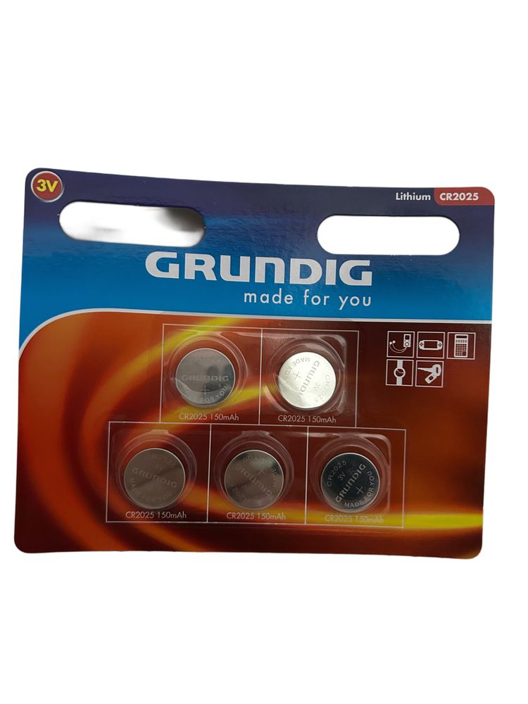 Baterię Grundig CR2025 blister 5szt nr.6984