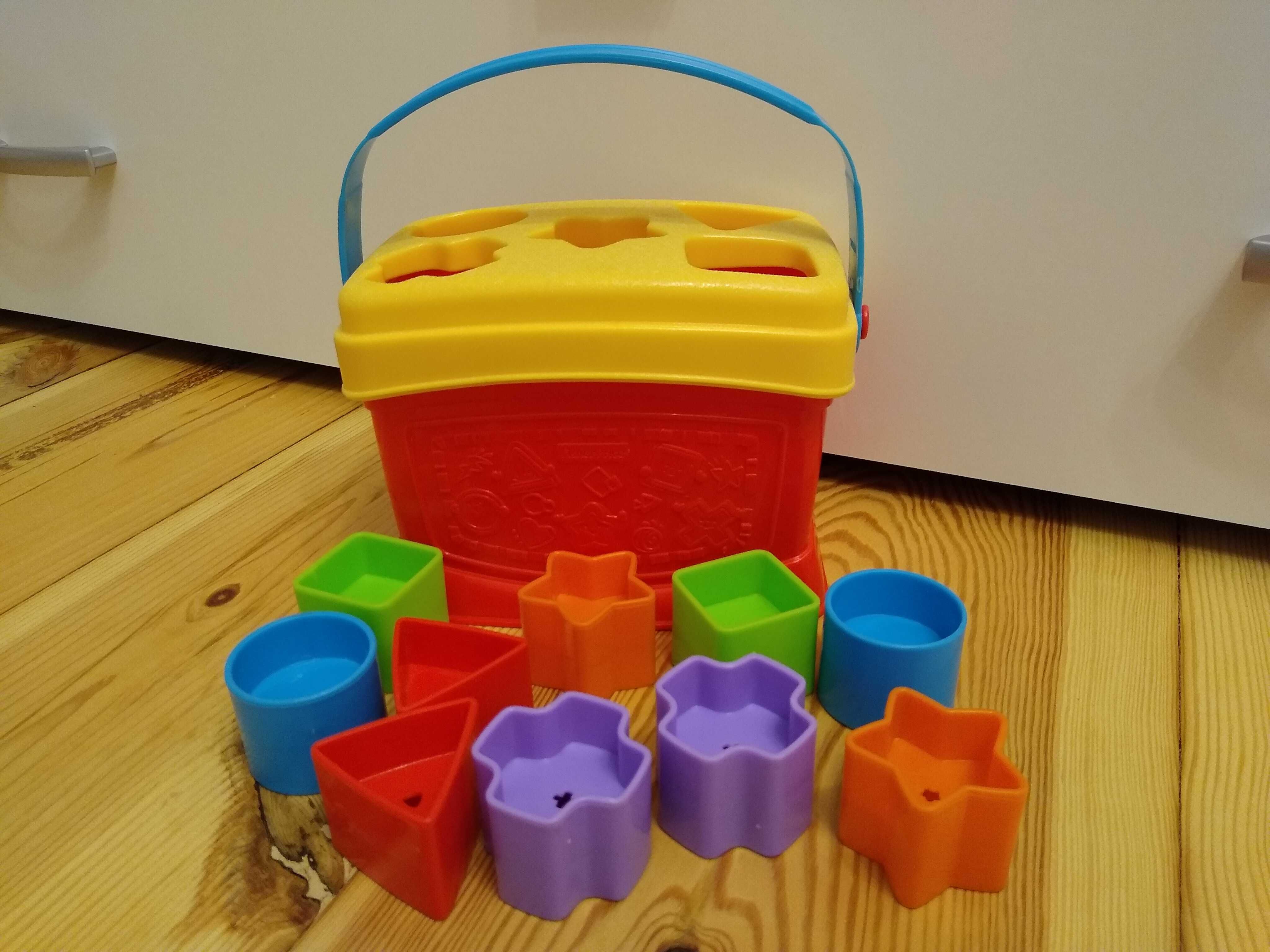 Fisher price wiaderko kształty