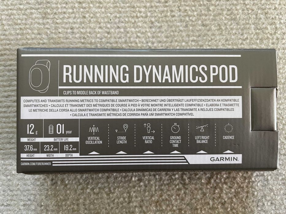 Garmin Running dynamics pod