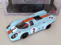 Miniatura de coleção Porsche 917 K, escala 1:18 - CMR