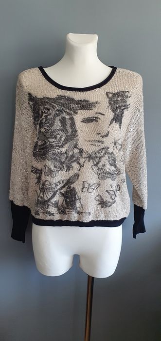 Zestaw sweterek + tunika rozmiar uni