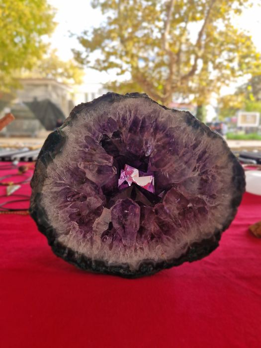 Cristal quartzo de Ametista