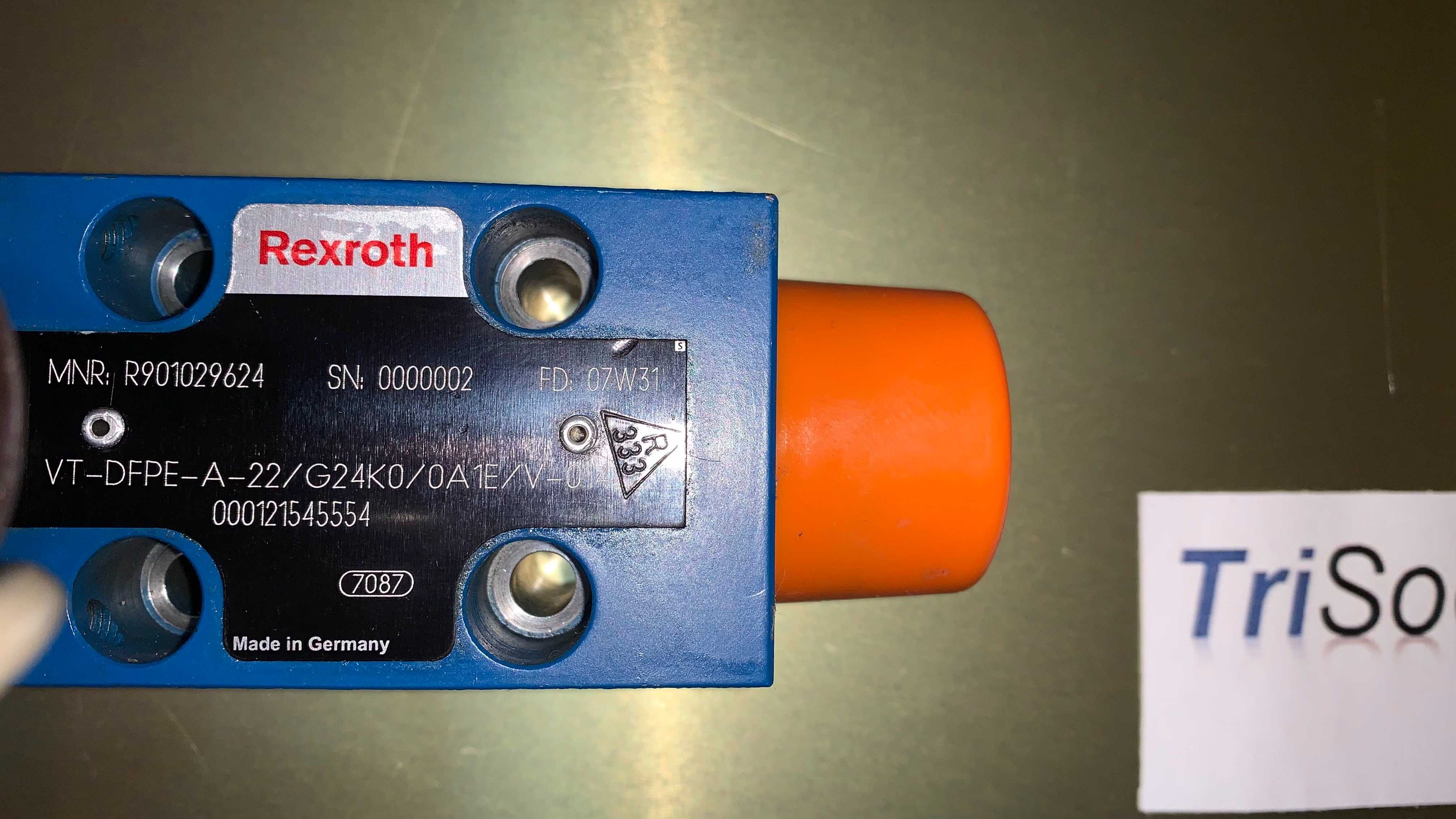 Válvula proporcional Bosch Rexroth R 9 0 1 0 2 9 6 2 4