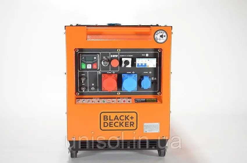 Генератор дизельный 6кВт, AVR АТС Black&Decker BXGND7900E, Супер цена.