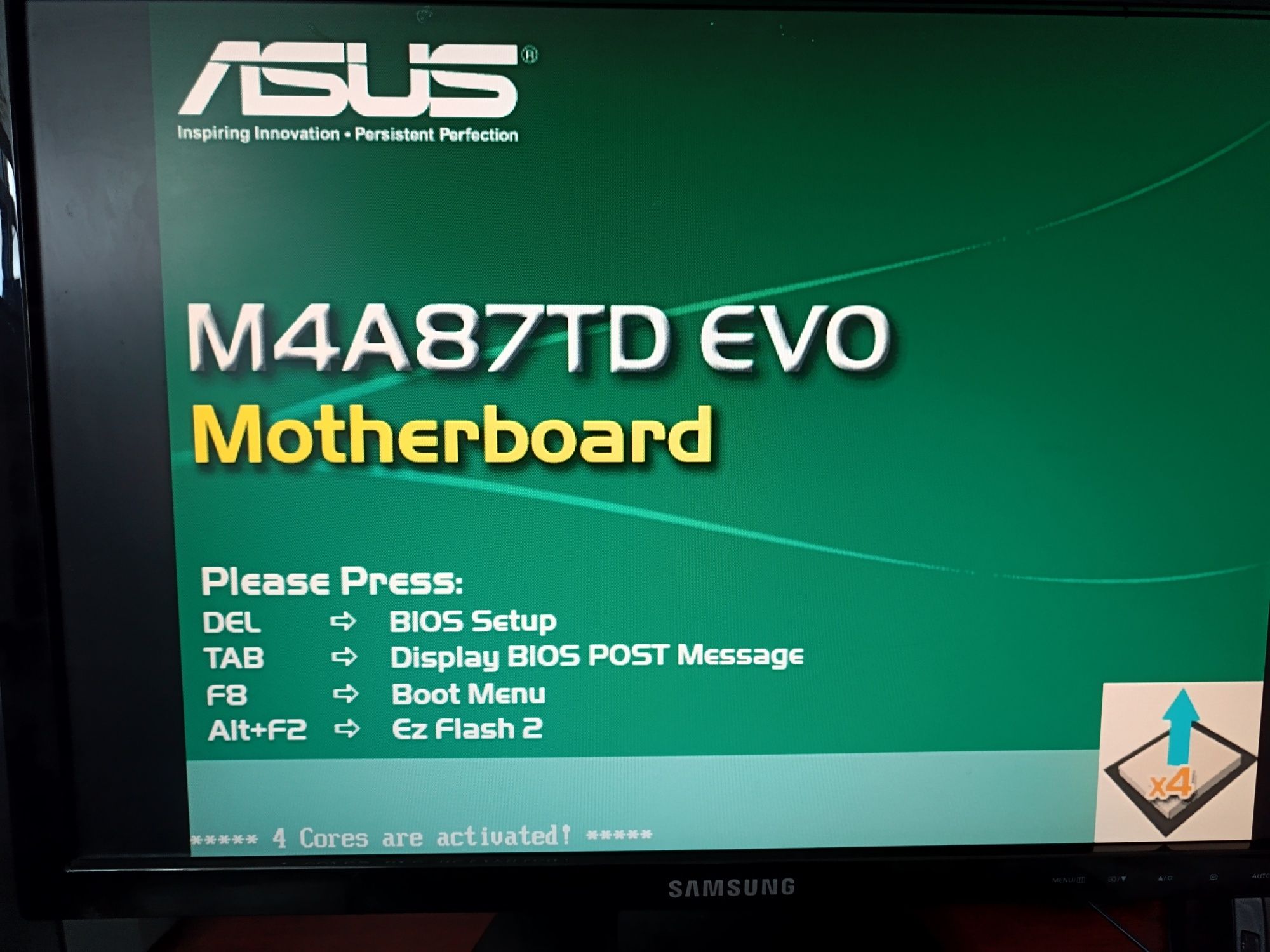 Komputer PC M4a87td evo Phenom II 4x3200mhz