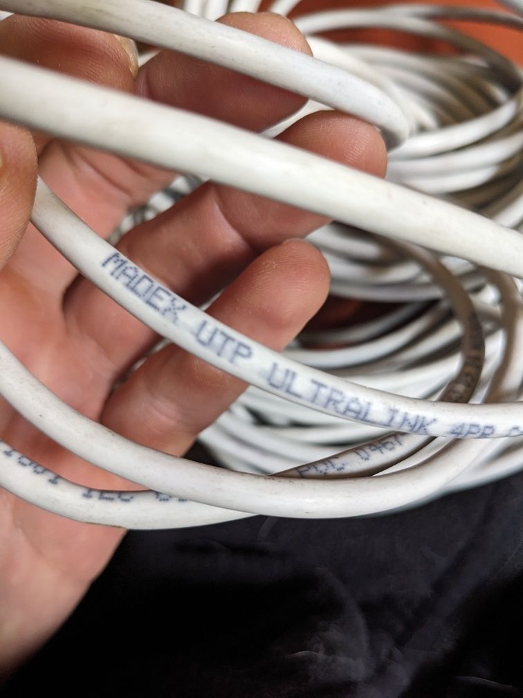 Kabel sieciowy UTP LAN Ethernet RJ45 Kat. 5e MADEX ULTRALINK - 21m