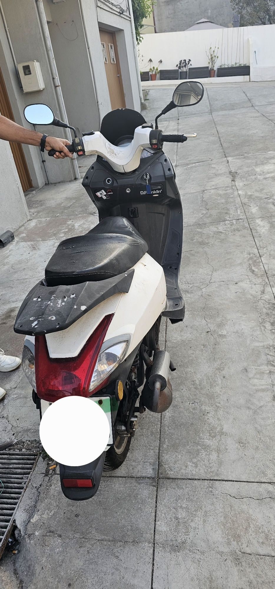 Moto benneng 125 gasolina