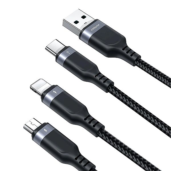 Kabel 3-w-1 Joyroom Multi-Use Series S-1T3018A18 Lightning USB-C micro