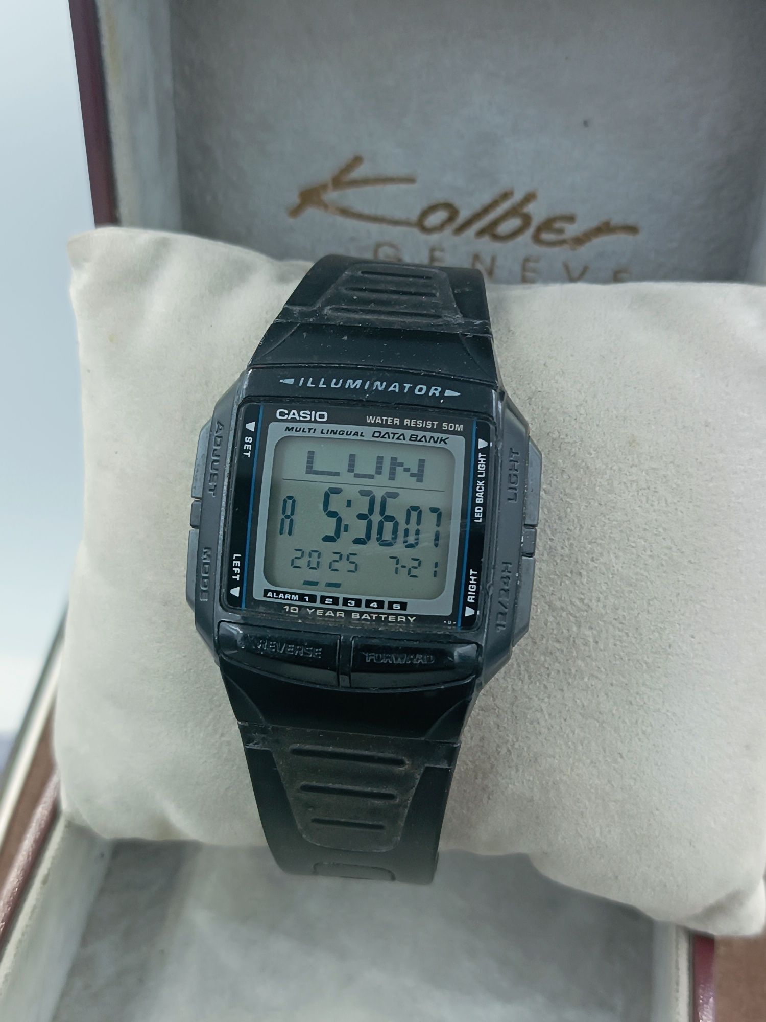 Zegarek casio db36 iluminator