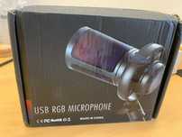 Microfone RGB USB