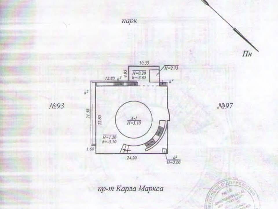Аренда помещения 500м в центре
