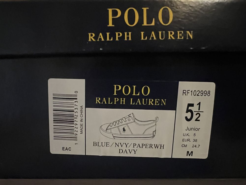 Buty polo Ralph Lauren oryginalne