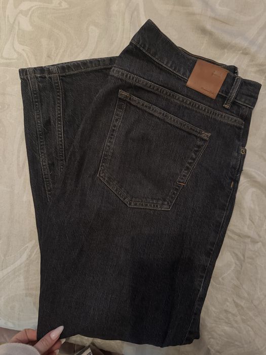 Серые джинсы massimo dutti 44 l m xl