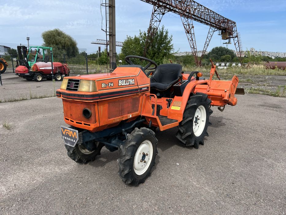 Бюджетний БУ міні трактор Kubota B1-14 BULTRA! Трактор Кубота з фрезою