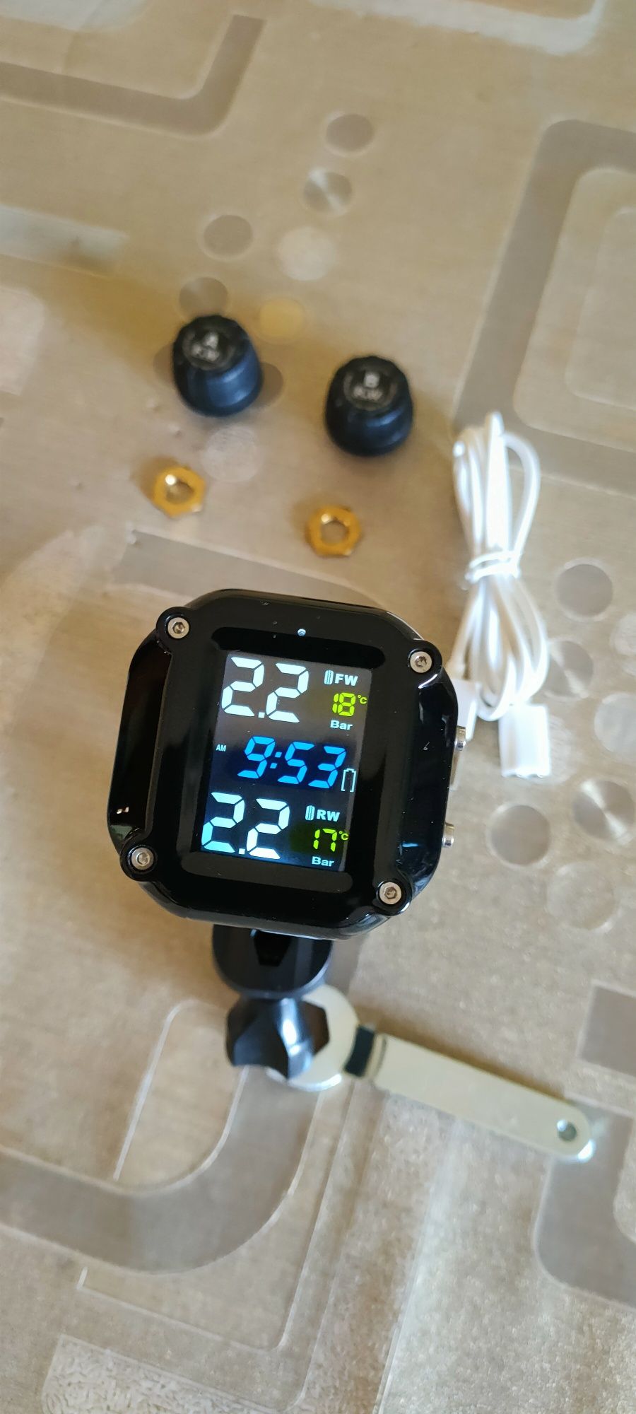TPMS - Controlo da pressão do ar do pneu