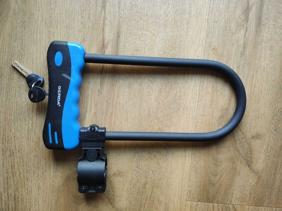 Zapięcie rowerowe U-lock zamek rowerowy GERDA